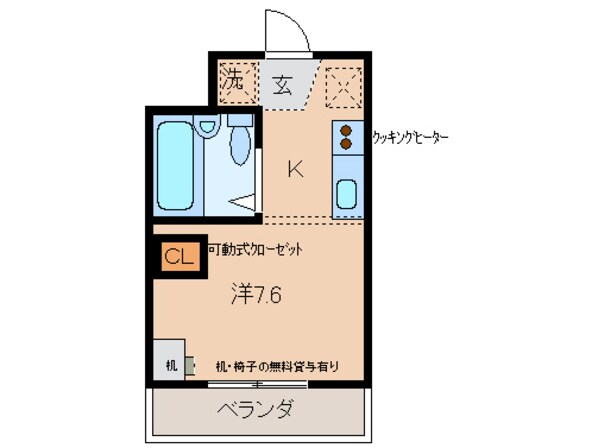 メゾン・ド・コパンの物件間取画像